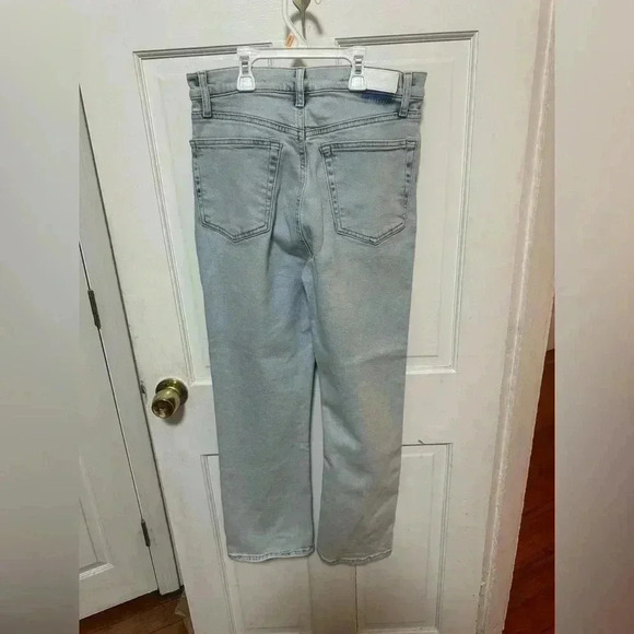 NWOT RE/DONE 70s crop boot jean in vapor wave - Picture 6 of 10